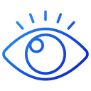Eyeball illustration representing visible chain of custody
